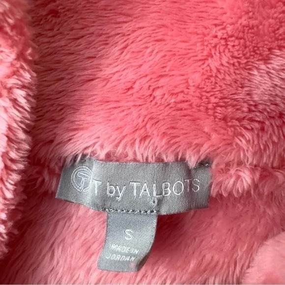 T By Talbots women’s Full zip fleece Jacket size Small - Picture 5 of 12